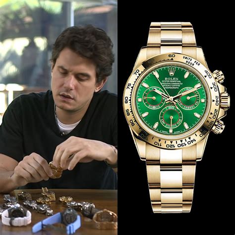 john mayor rolex|john mayer rolex collection.